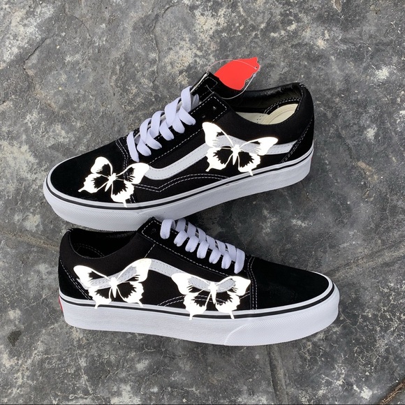 Reflective butterfly old school vans - Picture 2 of 9